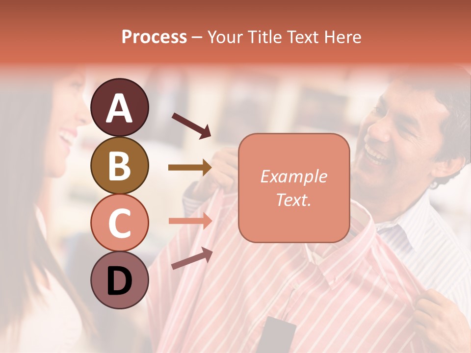 Husband Try Shopper PowerPoint Template