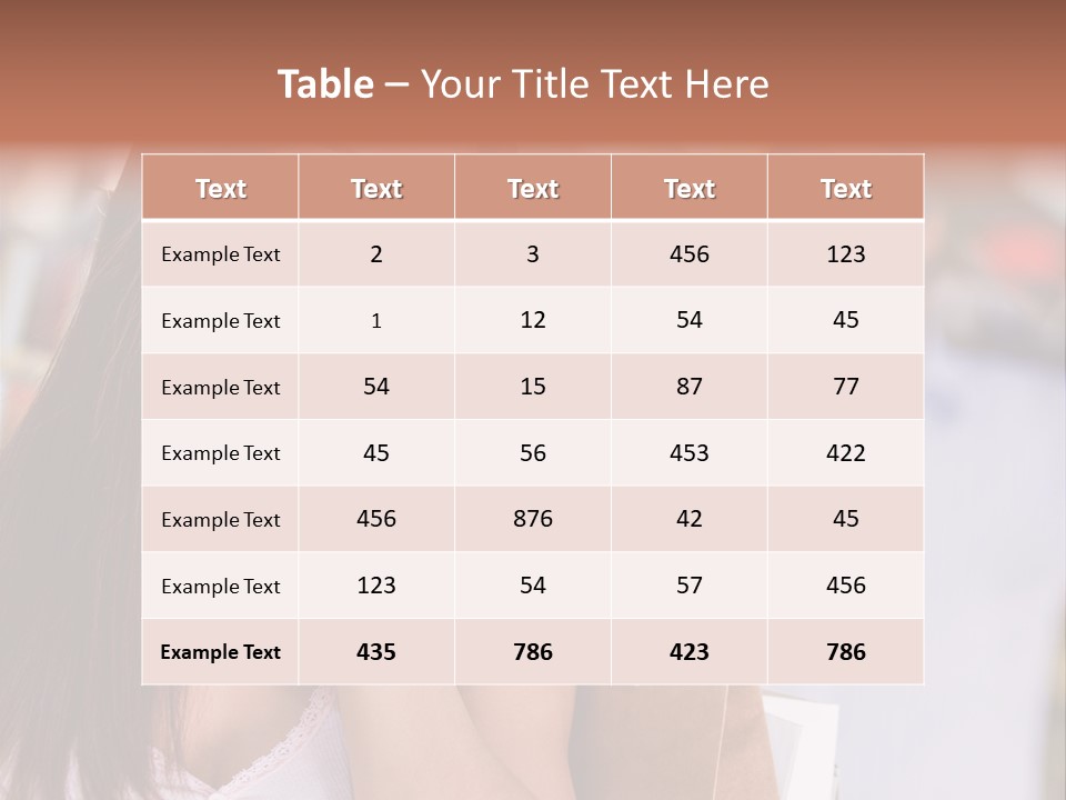 Excitement Mall Smiling PowerPoint Template