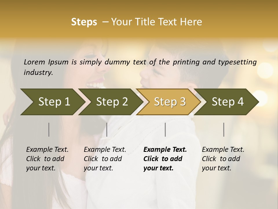 Parent Smile Parenting PowerPoint Template