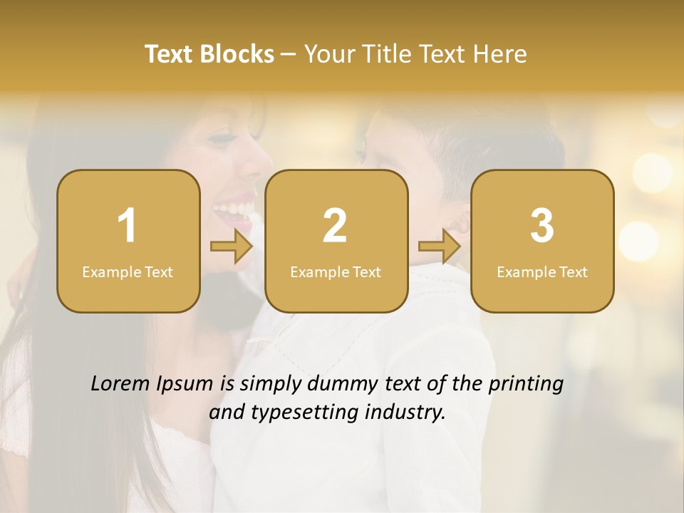 Parent Smile Parenting PowerPoint Template
