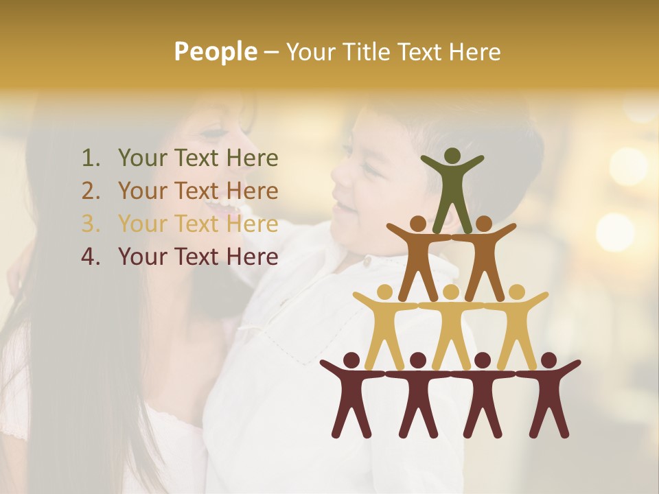 Parent Smile Parenting PowerPoint Template