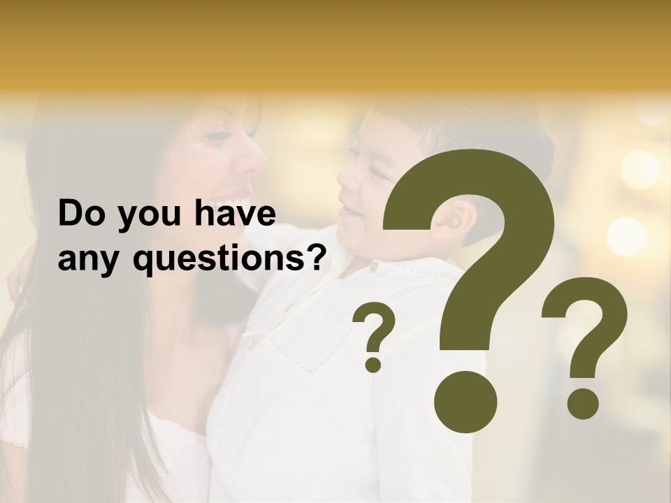 Parent Smile Parenting PowerPoint Template