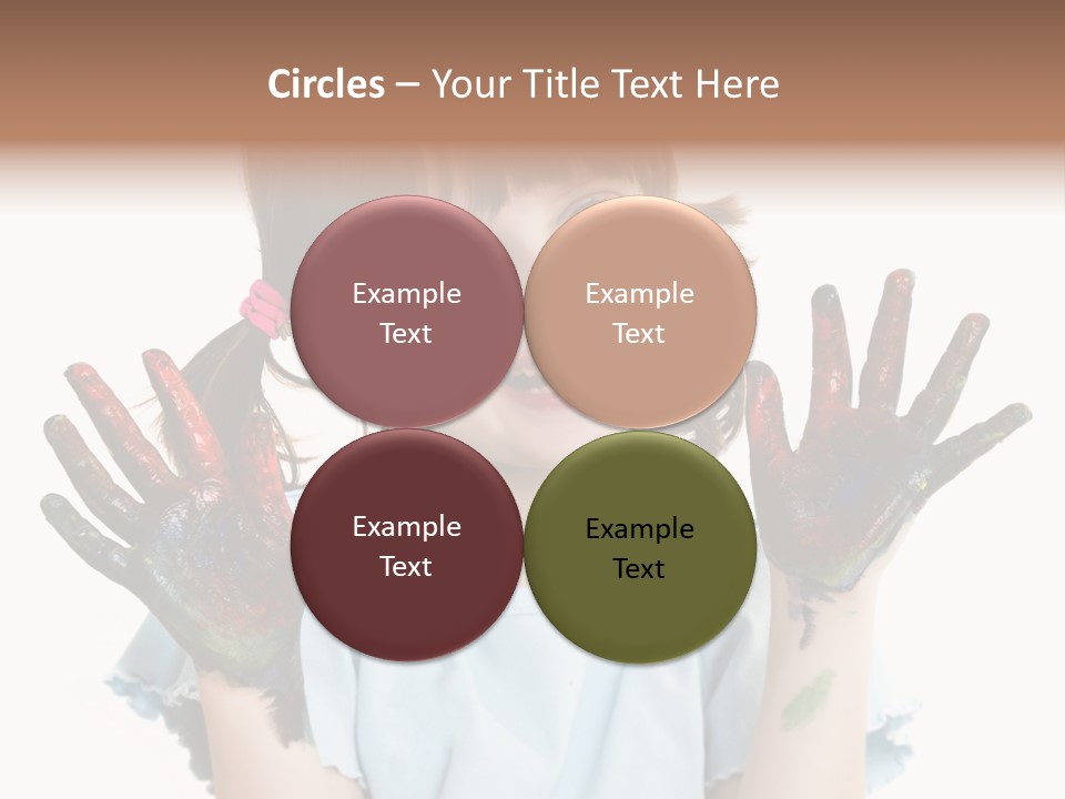 Person Drawing Artistic PowerPoint Template