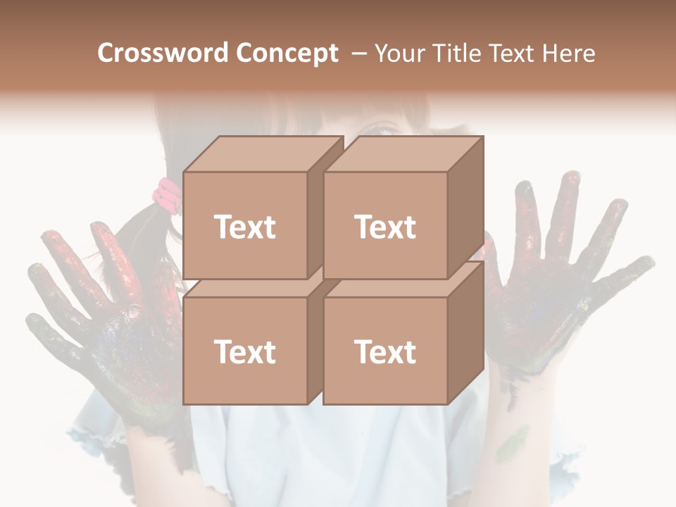 Person Drawing Artistic PowerPoint Template