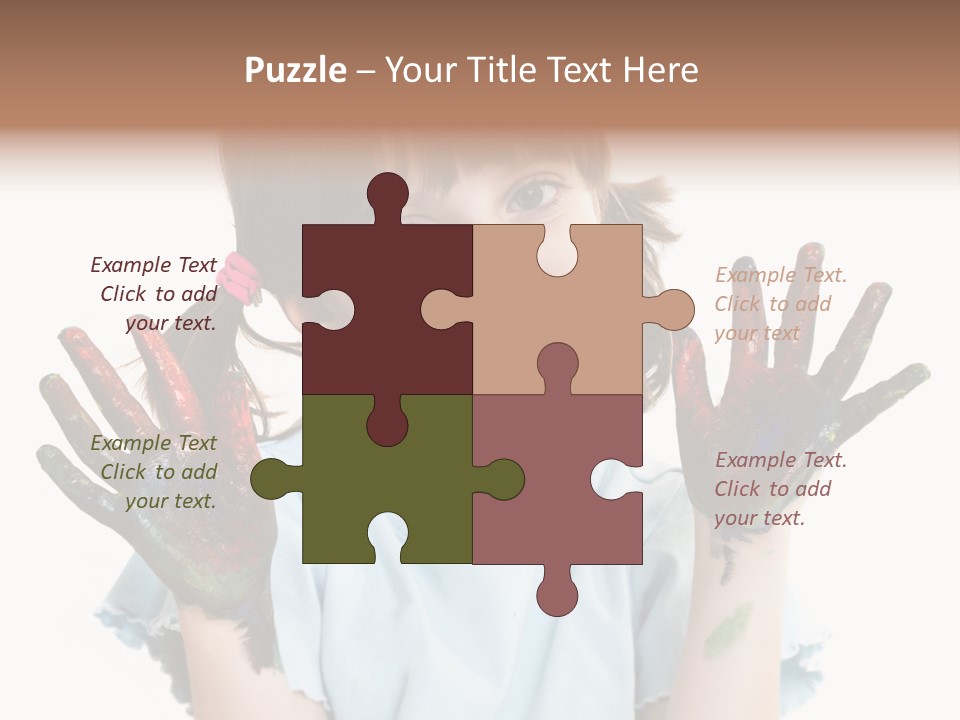 Person Drawing Artistic PowerPoint Template