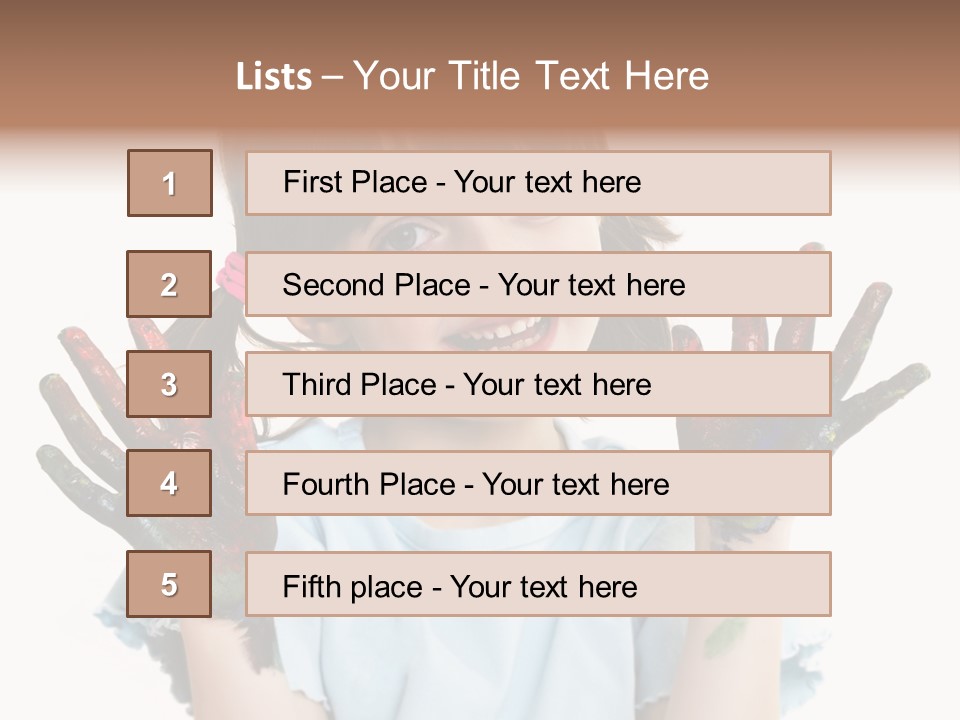 Person Drawing Artistic PowerPoint Template