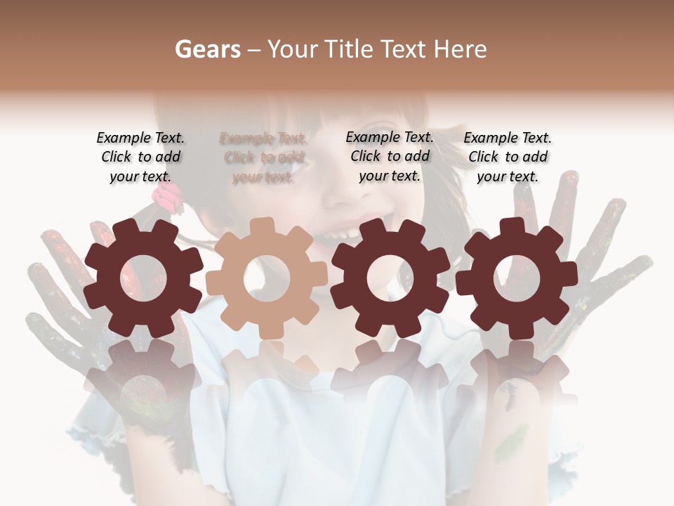 Person Drawing Artistic PowerPoint Template