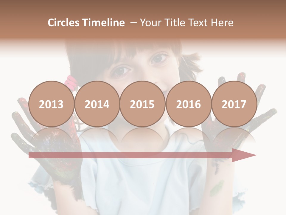 Person Drawing Artistic PowerPoint Template