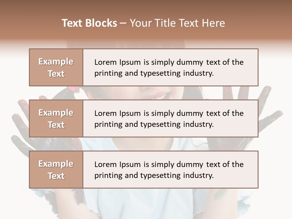 Person Drawing Artistic PowerPoint Template