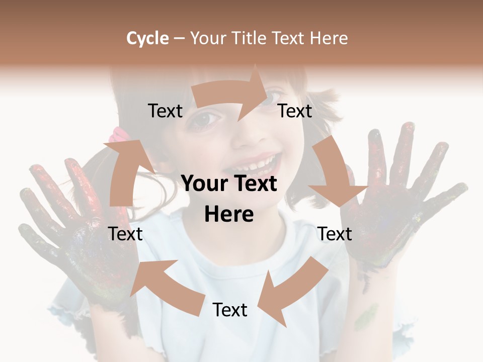 Person Drawing Artistic PowerPoint Template