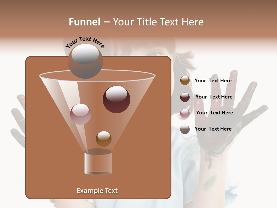 Person Drawing Artistic PowerPoint Template