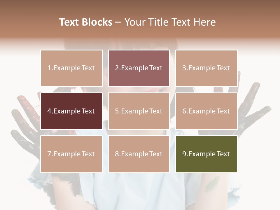 Person Drawing Artistic PowerPoint Template