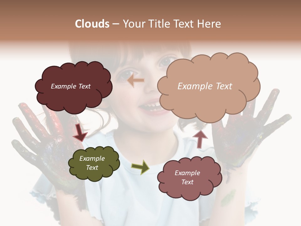 Person Drawing Artistic PowerPoint Template