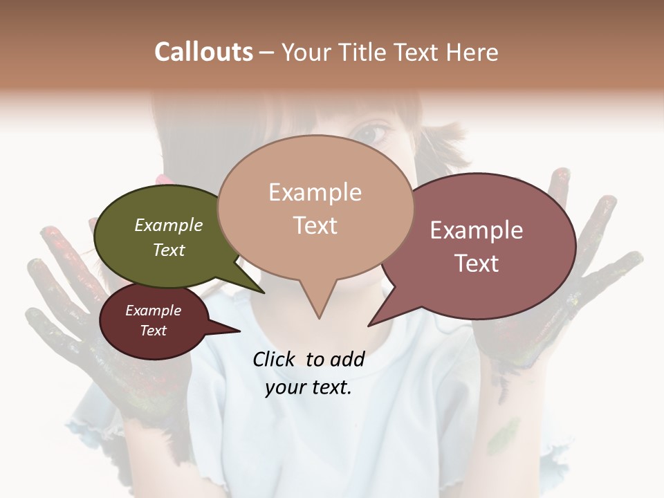 Person Drawing Artistic PowerPoint Template