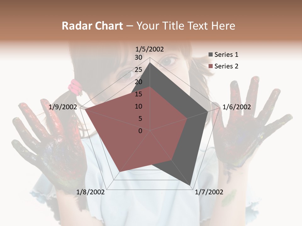 Person Drawing Artistic PowerPoint Template