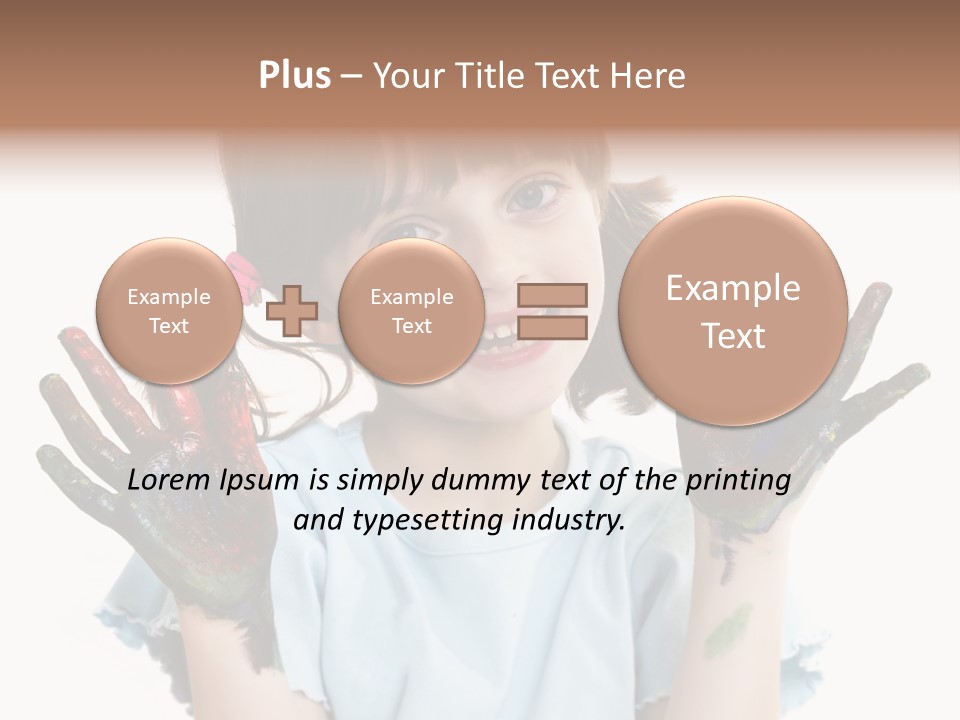 Person Drawing Artistic PowerPoint Template