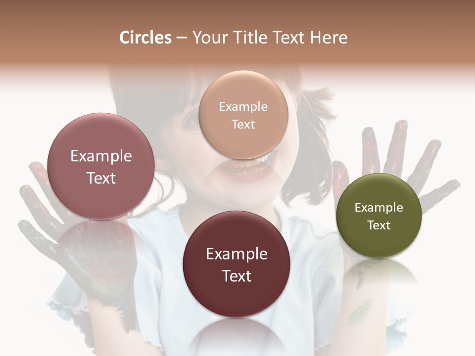 Person Drawing Artistic PowerPoint Template