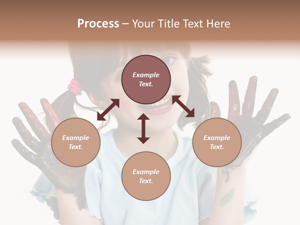 Person Drawing Artistic PowerPoint Template