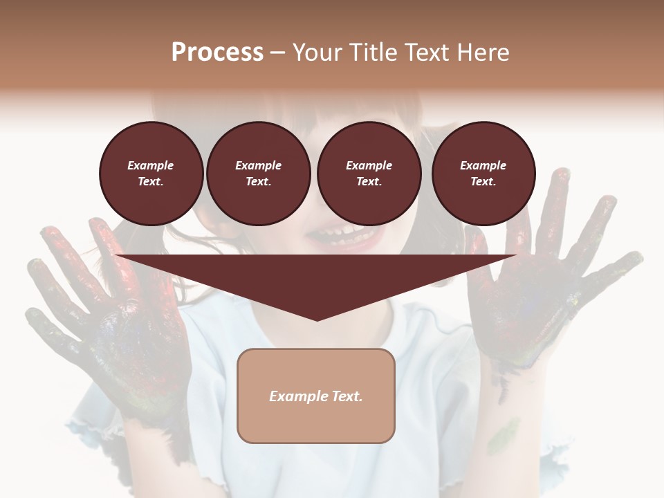 Person Drawing Artistic PowerPoint Template