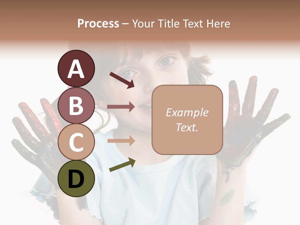 Person Drawing Artistic PowerPoint Template