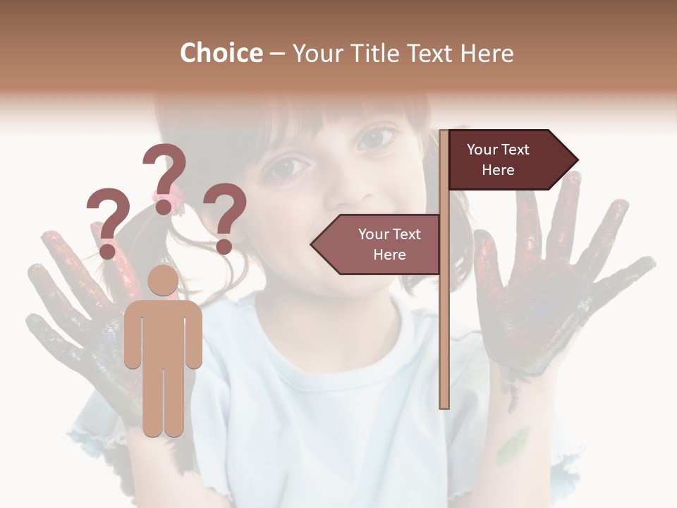 Person Drawing Artistic PowerPoint Template