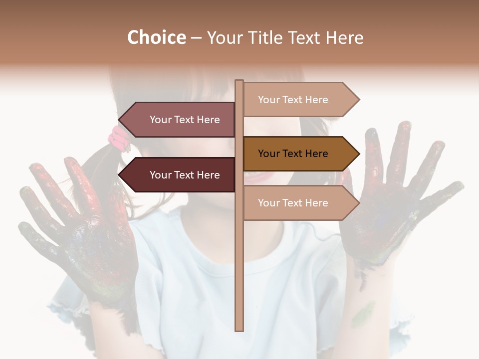 Person Drawing Artistic PowerPoint Template