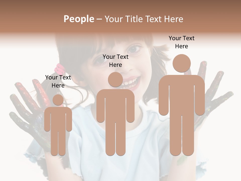 Person Drawing Artistic PowerPoint Template