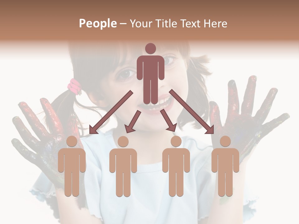 Person Drawing Artistic PowerPoint Template