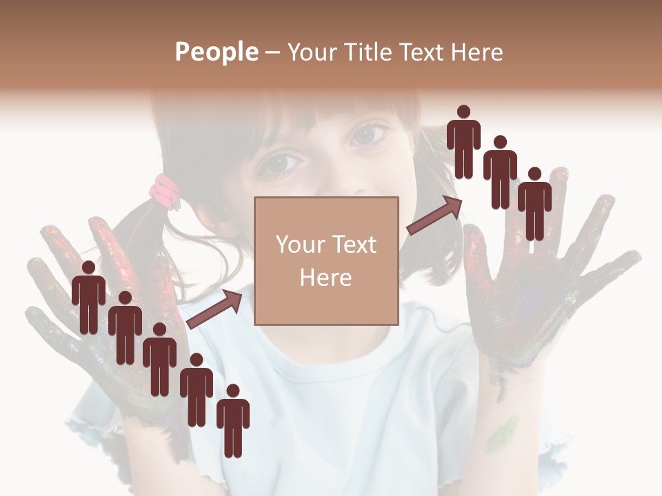 Person Drawing Artistic PowerPoint Template