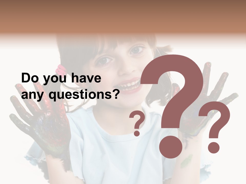 Person Drawing Artistic PowerPoint Template