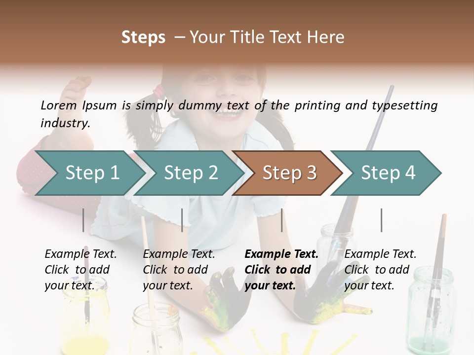 Picture Artist Play PowerPoint Template