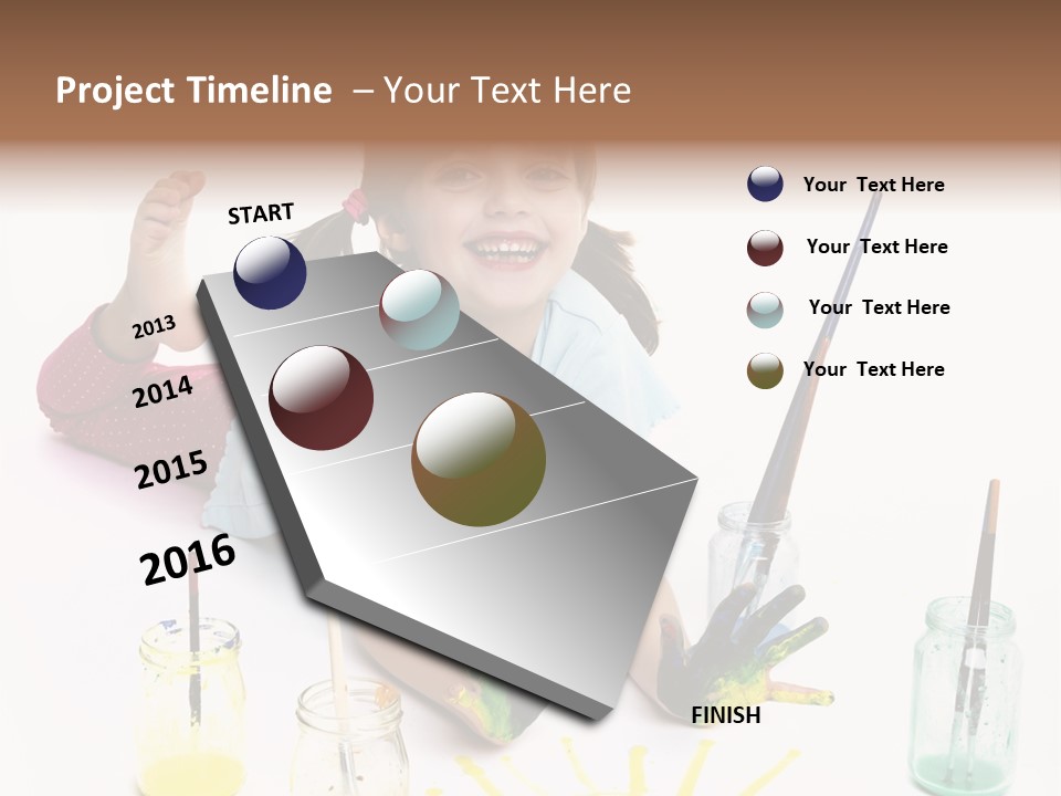 Picture Artist Play PowerPoint Template