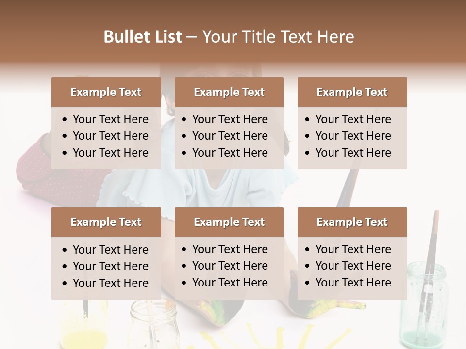 Picture Artist Play PowerPoint Template