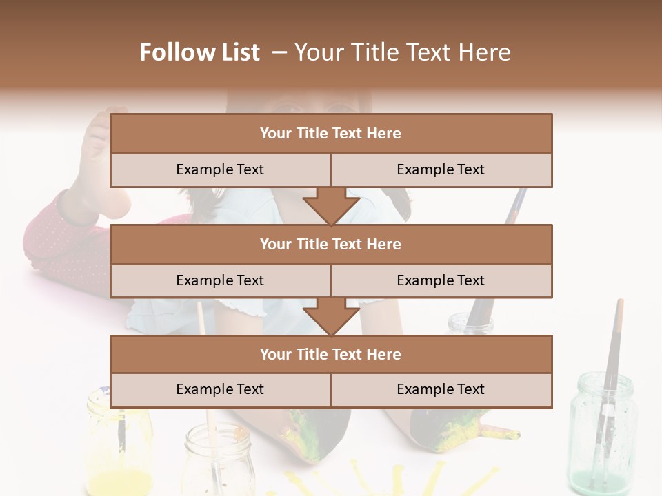 Picture Artist Play PowerPoint Template
