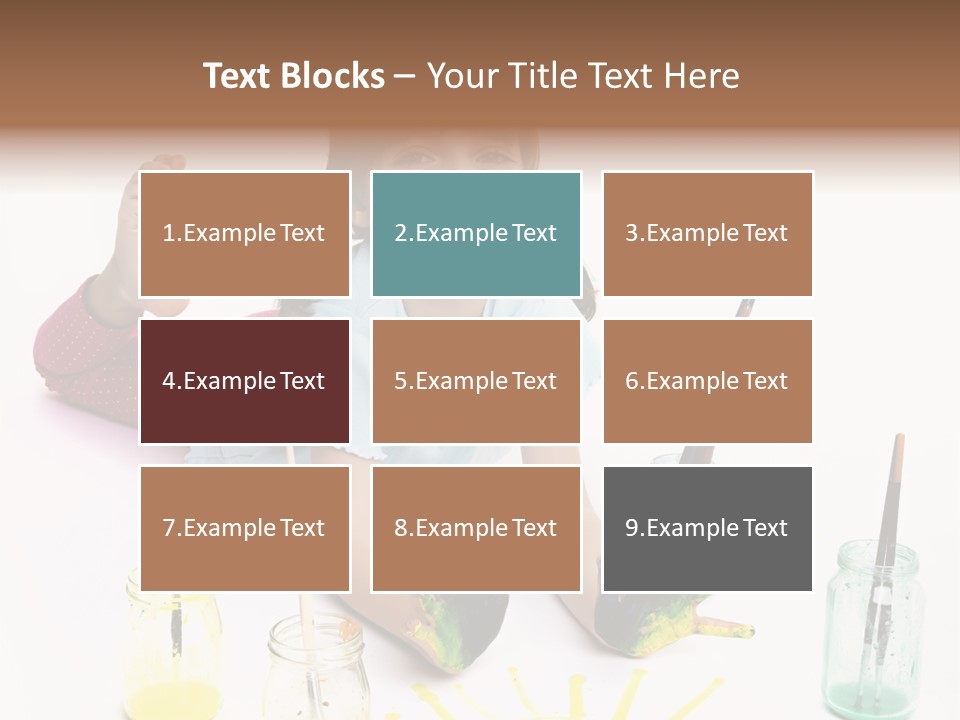 Picture Artist Play PowerPoint Template