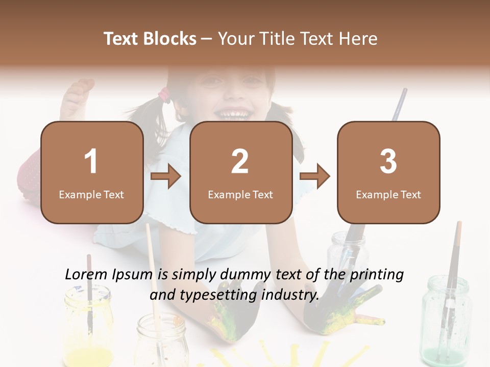 Picture Artist Play PowerPoint Template