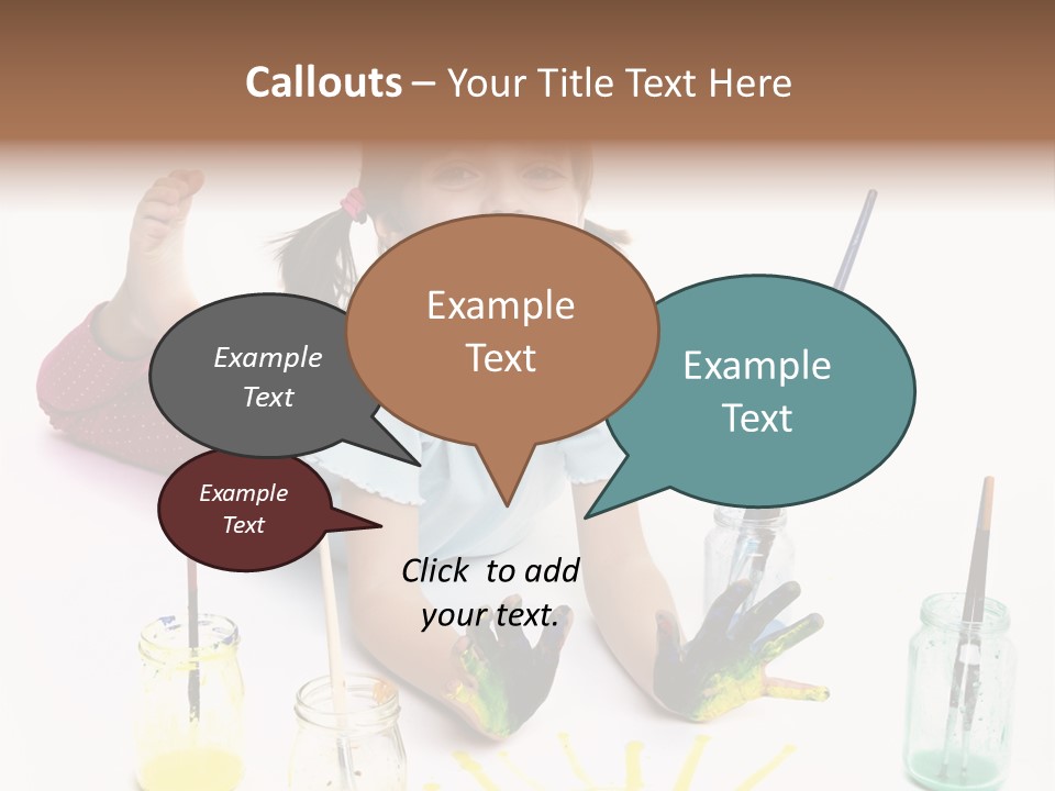 Picture Artist Play PowerPoint Template