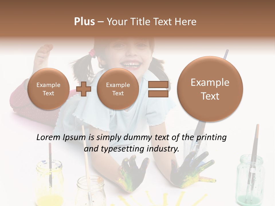 Picture Artist Play PowerPoint Template