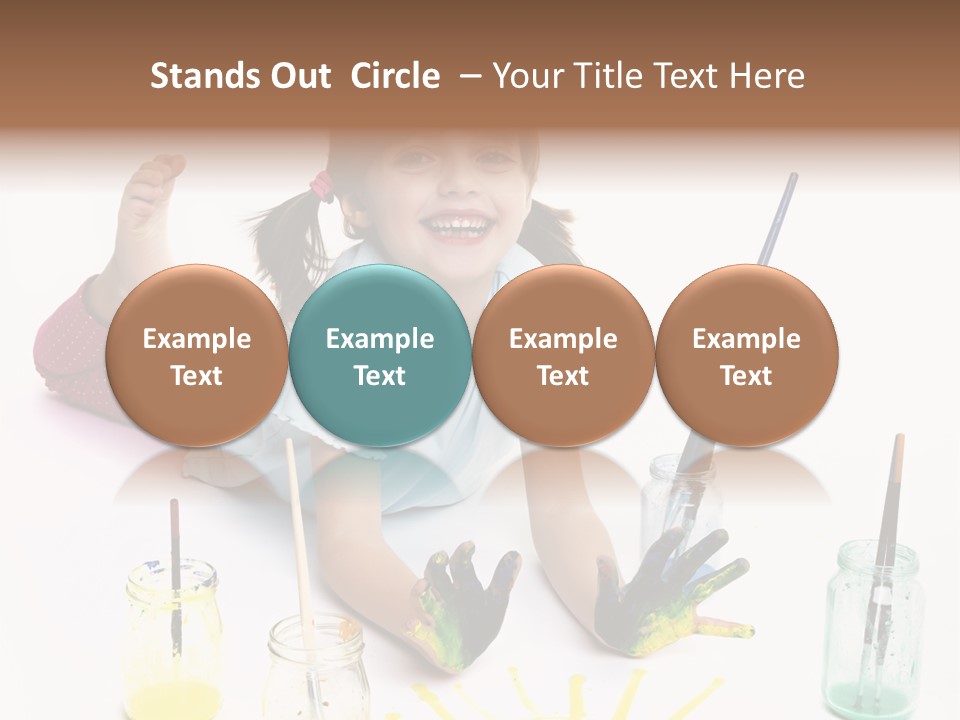 Picture Artist Play PowerPoint Template