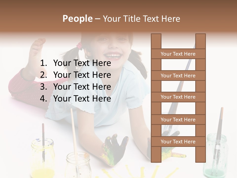 Picture Artist Play PowerPoint Template