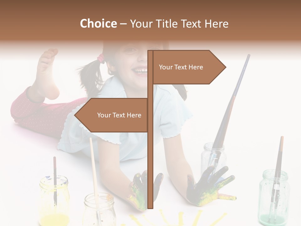 Picture Artist Play PowerPoint Template
