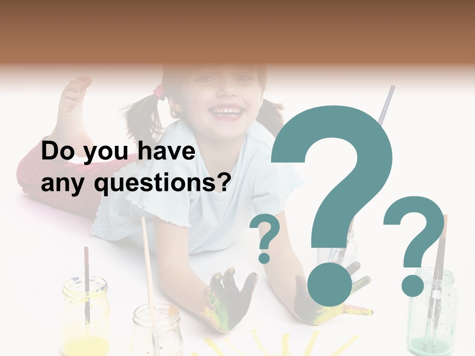 Picture Artist Play PowerPoint Template