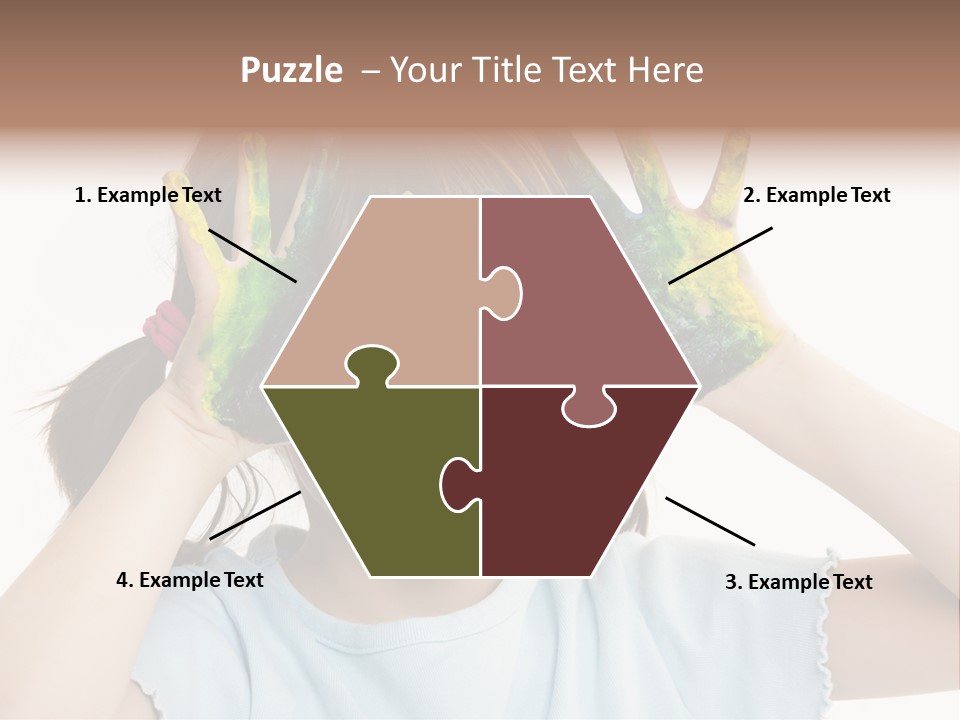 Picture Playful Painting PowerPoint Template