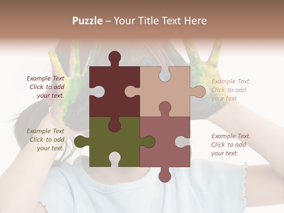 Picture Playful Painting PowerPoint Template