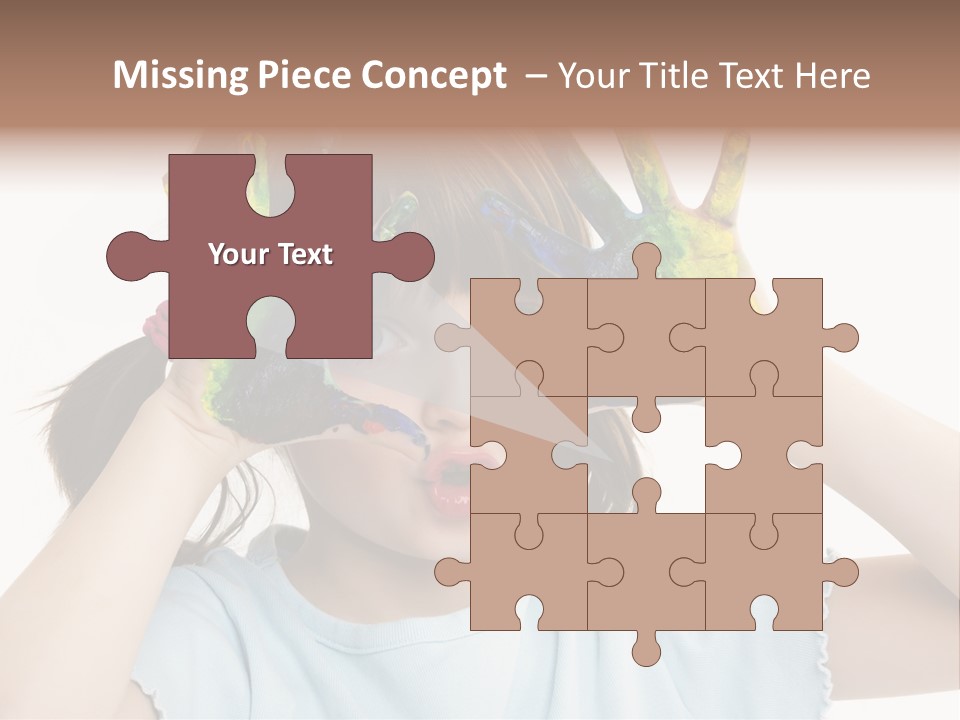 Picture Playful Painting PowerPoint Template