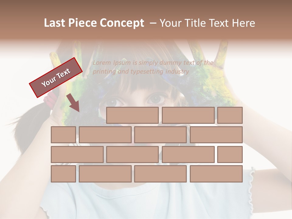 Picture Playful Painting PowerPoint Template