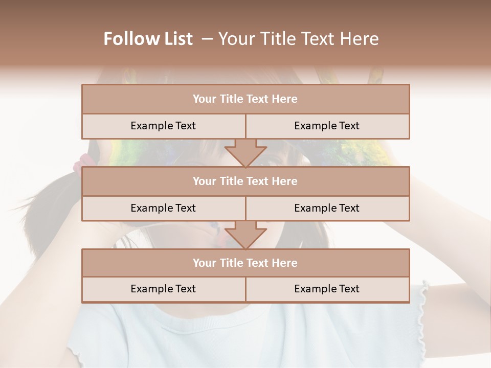 Picture Playful Painting PowerPoint Template