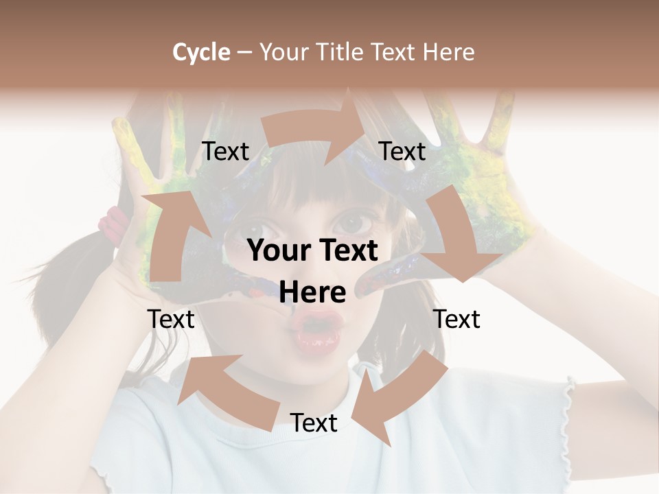 Picture Playful Painting PowerPoint Template