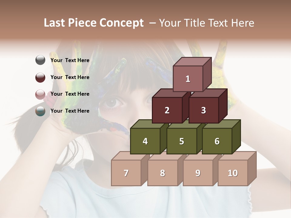 Picture Playful Painting PowerPoint Template