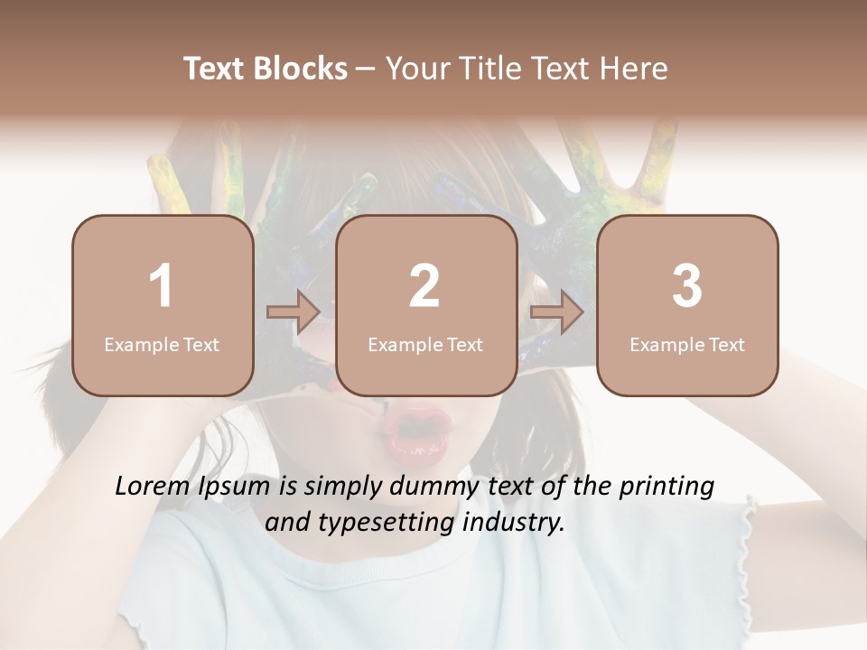 Picture Playful Painting PowerPoint Template